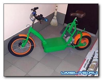 Электроскутер своими руками