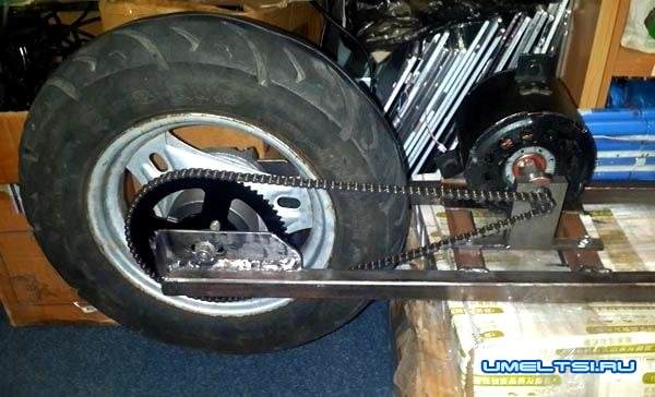 Электроскутер своими руками: фото 10