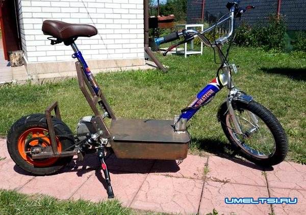 Электроскутер своими руками