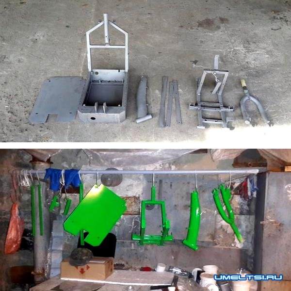 Электроскутер своими руками