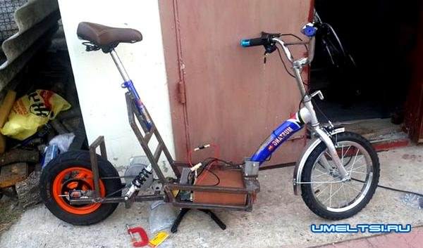 Электроскутер своими руками