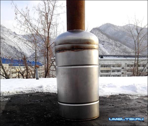 Печка в гараж своими руками-поэтапно