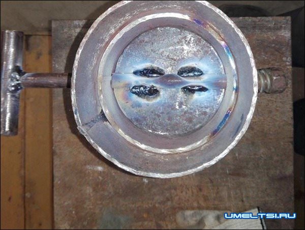 Печка в гараж своими руками-поэтапно