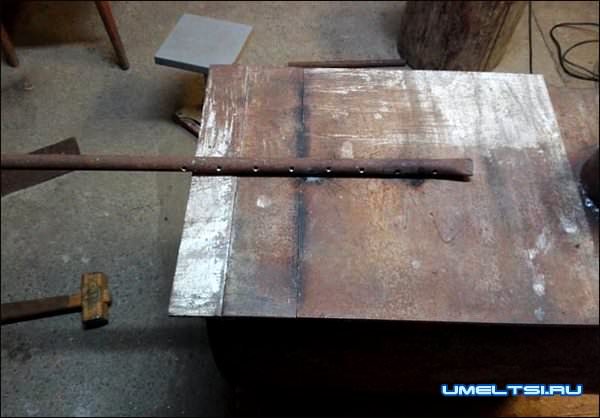 Печка в гараж своими руками-поэтапно