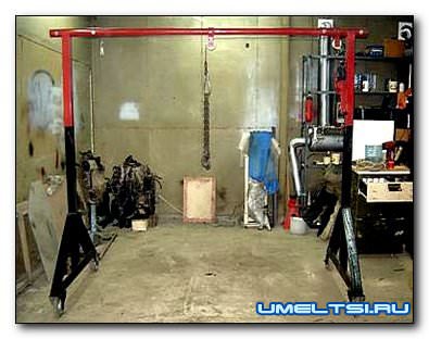 Кран балка своими руками