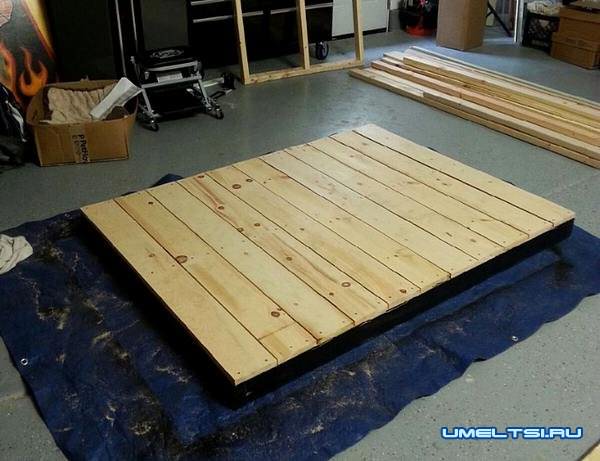 Сооружаем площадку основу своими руками