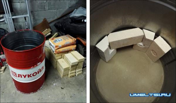 тандыр из бочки 200 литров -пошагово