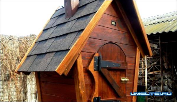 готовый коптильный домик