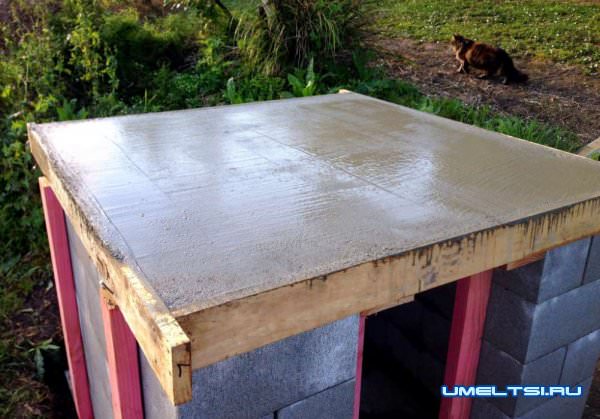 Уличная печь своими руками