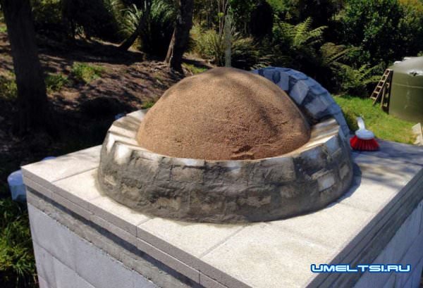 Уличная печь своими руками