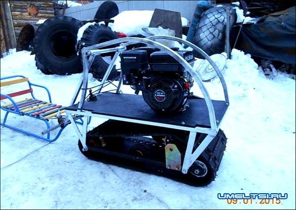 собираем мотобуксировщика собираем мотобуксировщика