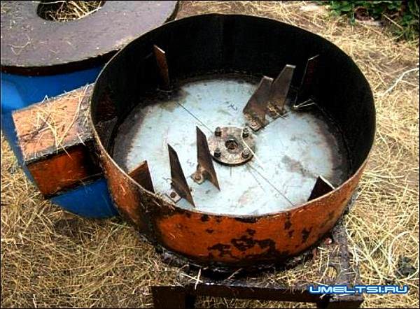 Измельчитель соломы, сена, травы своими руками