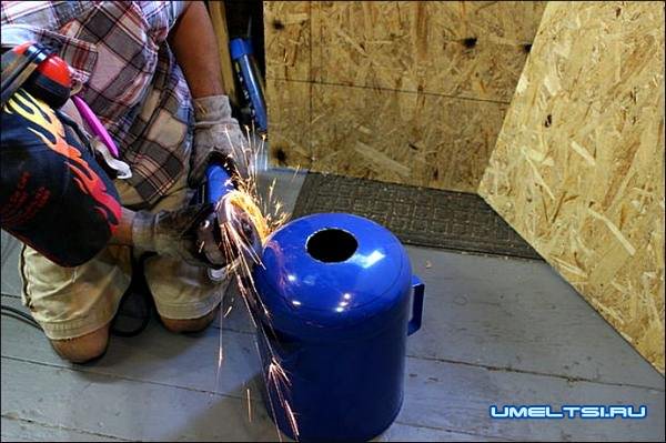 Кузнечный горн своими руками