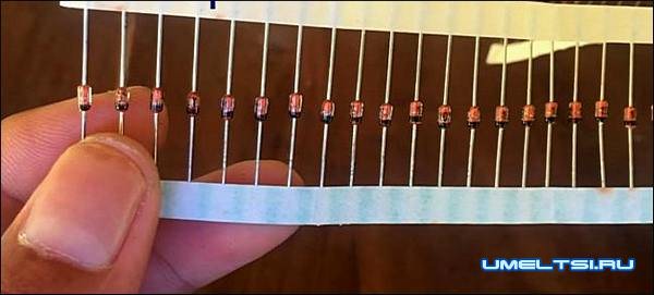 Солнечная батарея из диодов