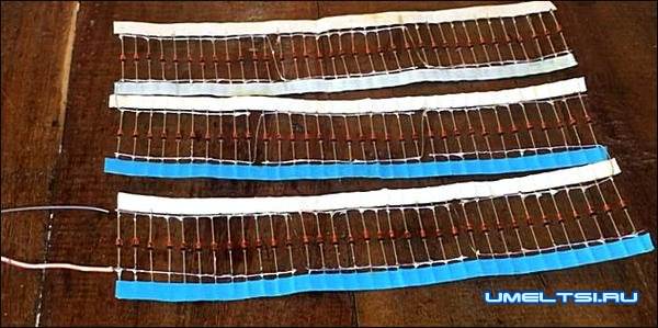 Солнечная батарея из диодов