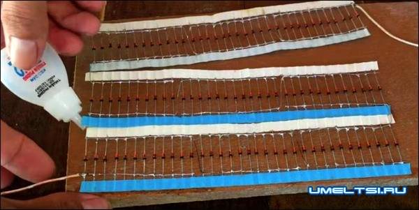 Солнечная батарея из диодов