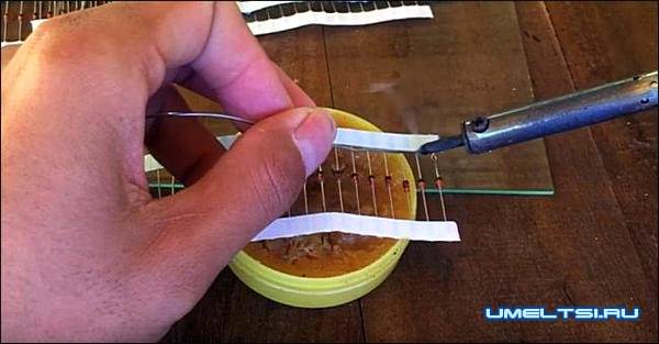 Солнечная батарея из диодов