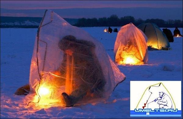 палатка из клеенки