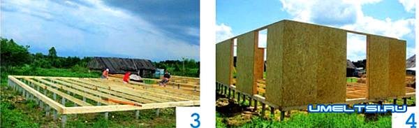 Строительство дома за месяц-ход работ Строительство дома за месяц-ход работ