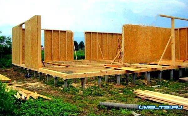Строительство каркасного дома за месяц Строительство каркасного дома за месяц