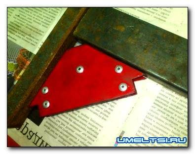 Магнитный угольник сварщика Магнитный угольник сварщика