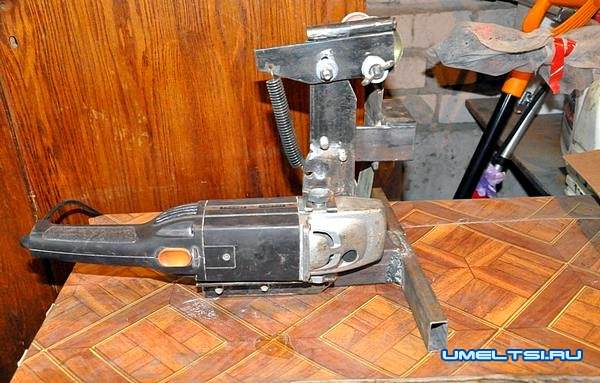 Шлифовальный станок из болгарки