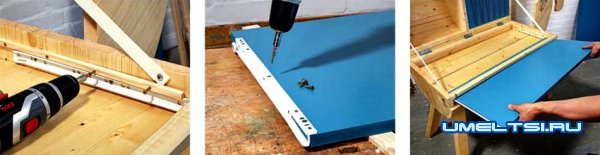 секретер для подростка ход работ