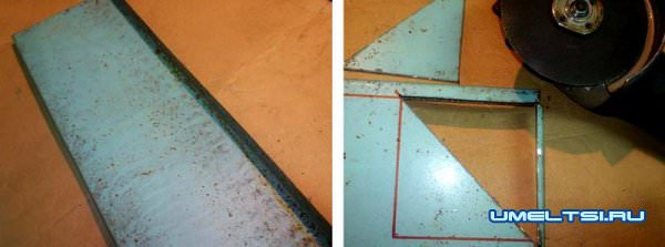 Магнитный угольник сварщика-ход работ