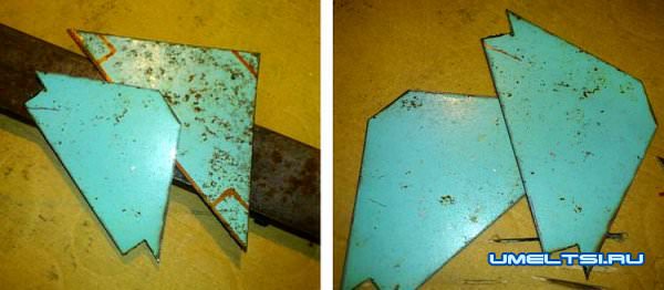 Магнитный угольник сварщика-ход работ