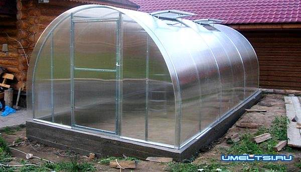 фундамент для теплицы