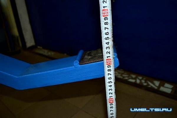 Подкатный домкрат своими руками