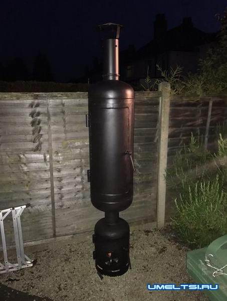 Коптильня из газовых баллонов своими руками Коптильня из газовых баллонов своими руками