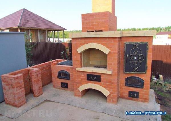 Печь барбекю своими руками-фото