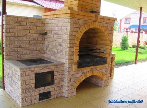 Печь барбекю своими руками-фото