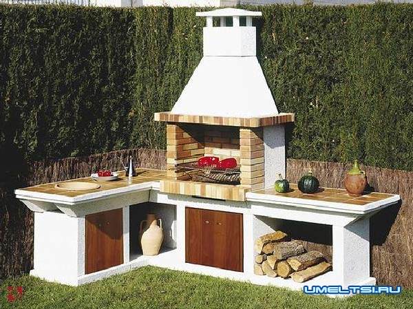 Печь барбекю своими руками-фото