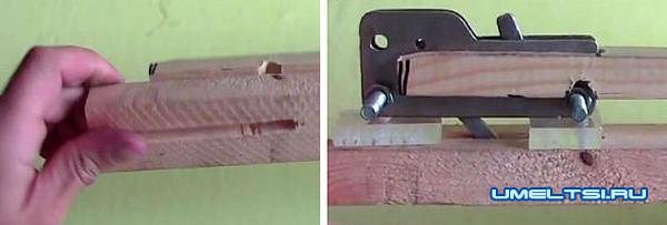 Пружинный арбалет своими руками-фото