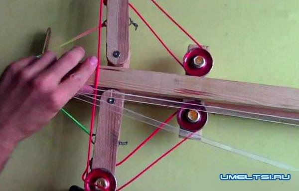 Пружинный арбалет своими руками-фото