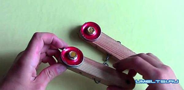 Пружинный арбалет своими руками-фото