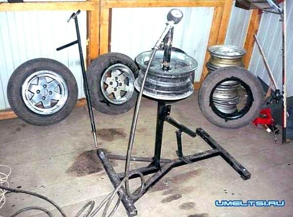 Ручной шиномонтажный станок своими руками