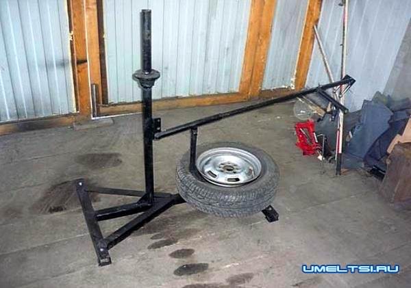 Ручной шиномонтажный станок своими руками