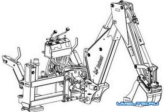 Мини экскаватор своими руками