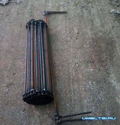 Гриль из мотоциклетной цепи своими руками