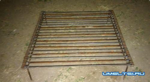 Гриль из мотоциклетной цепи своими руками