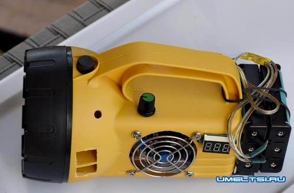 Мощный светодиодный фонарь своими руками-поєтапно