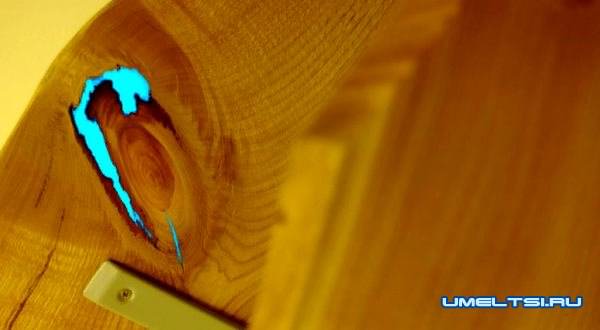 полка из эпоксидной смолы