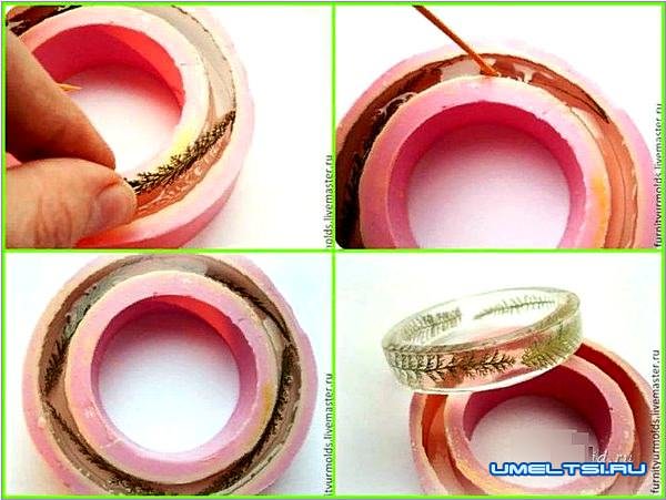 браслет из эпоксидной смолы