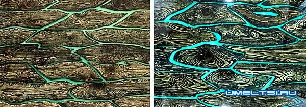 кухонный фартук из эпоксидной смолы