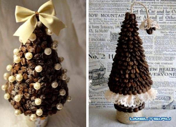 кофейный топиарий своими руками-варианты