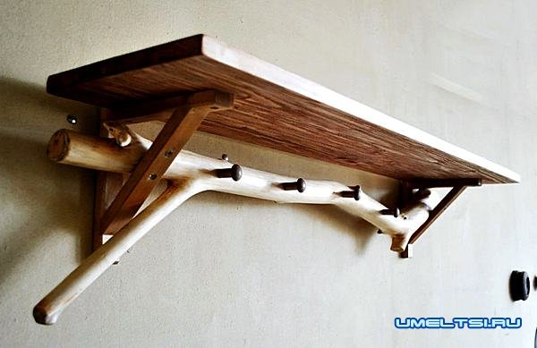 вешалка своими руками-фото