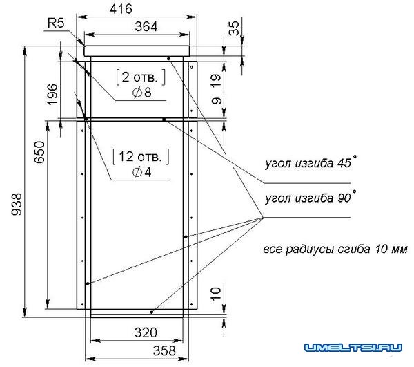 Санки для рыбалки зимой своими руками чертежи